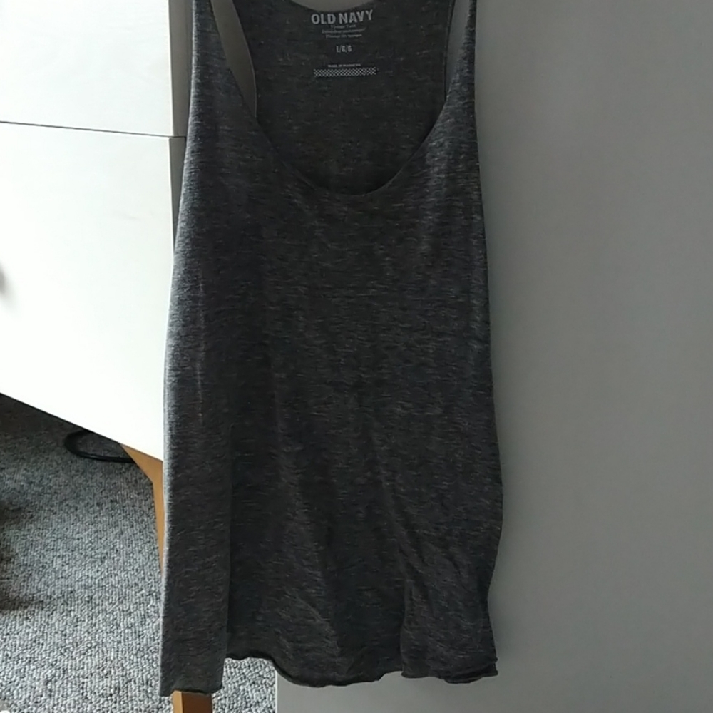 Old Navy gray tank top